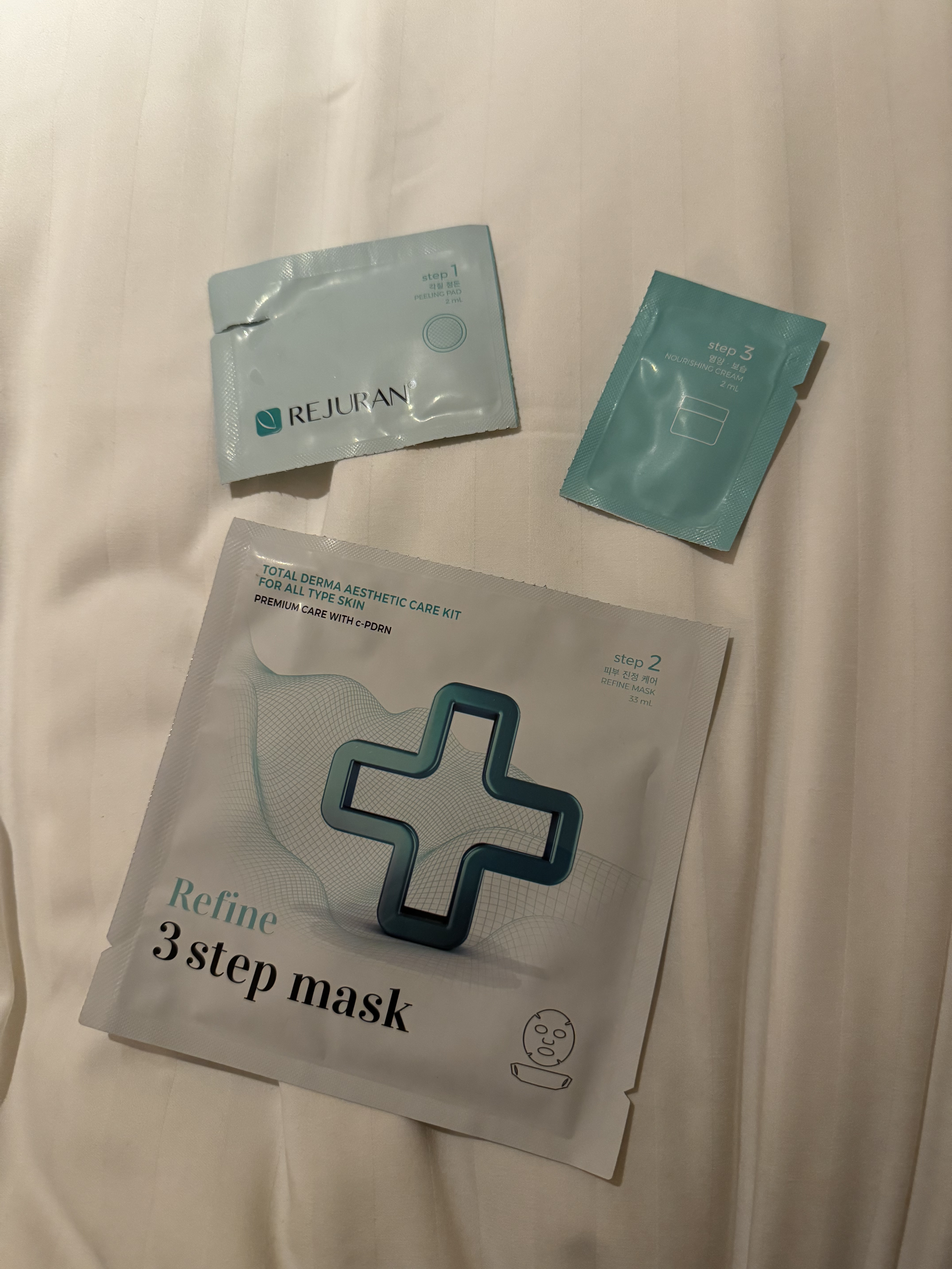 リファイン ３ステップフェイスマスク/REJURAN COSMETICS/シートマスク・パックを使ったクチコミ（2枚目）