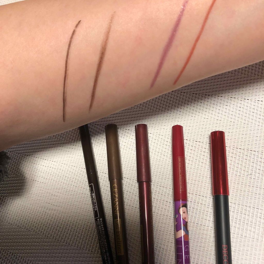 ジェルアイライナー/CEZANNE/ジェルアイライナーを使ったクチコミ（1枚目）