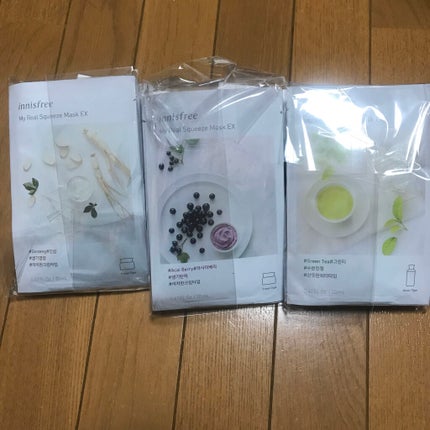 マイリアル スクイーズ マスクシート/innisfree/シートマスク・パックを使ったクチコミ(1枚目)