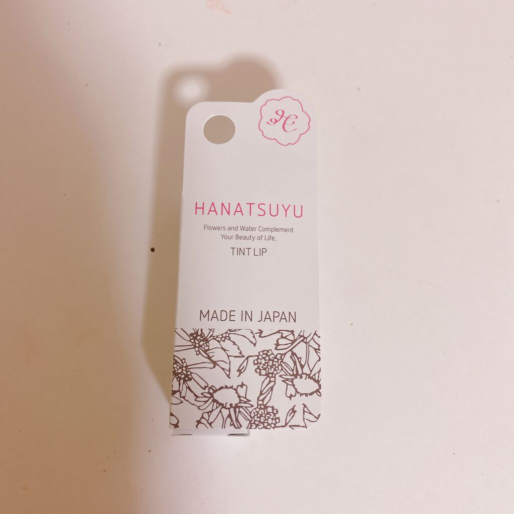 HANATSUYU ティントリップ/HANATSUYU/リップティントを使ったクチコミ（2枚目）