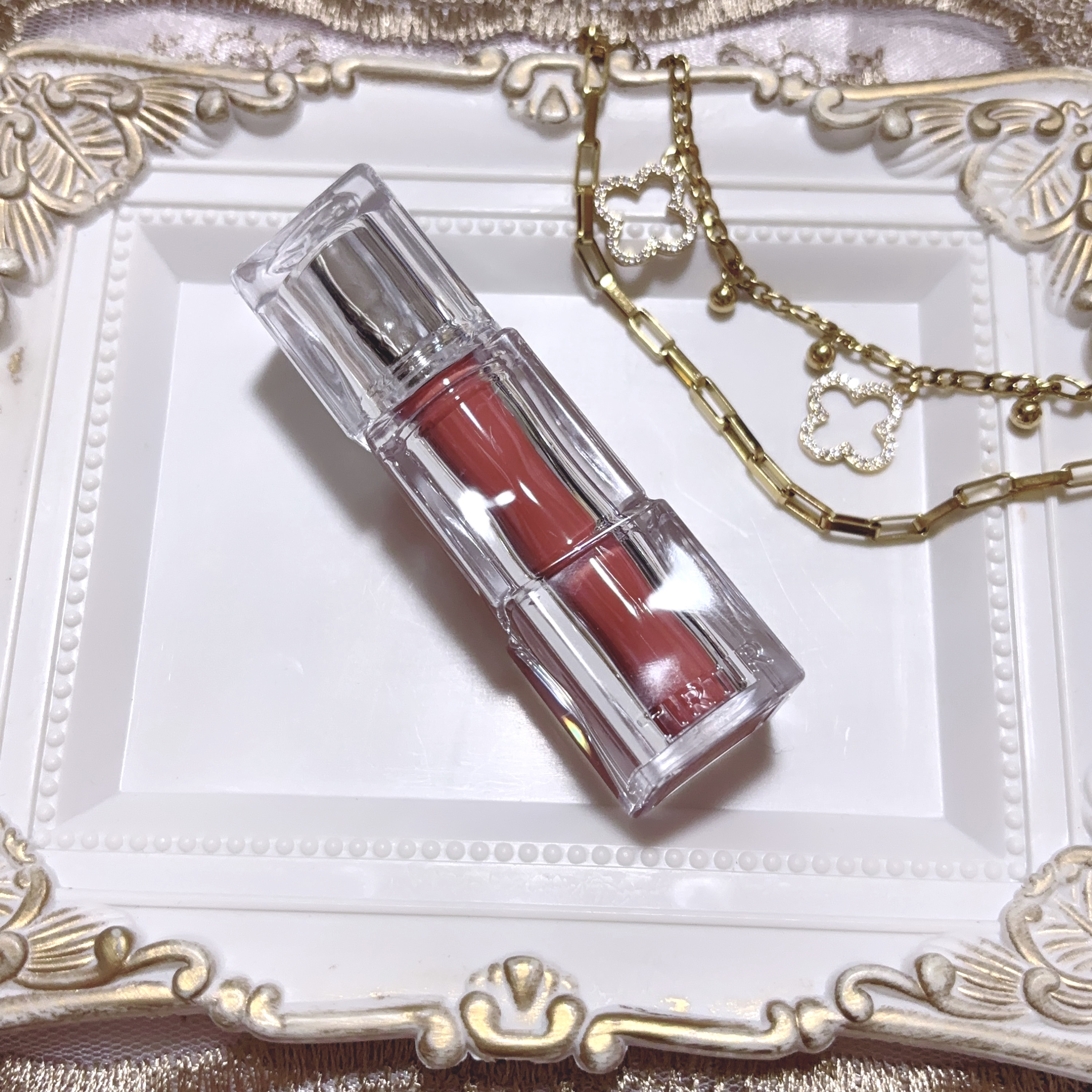 ウォーターリズムグロウティント 05 スコッチショット/TIRTIR(ティルティル)/リップティントを使ったクチコミ（1枚目）