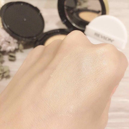 カラーステイ クッション ロングウェア ファンデーション/REVLON/クッションファンデーションを使ったクチコミ(4枚目)