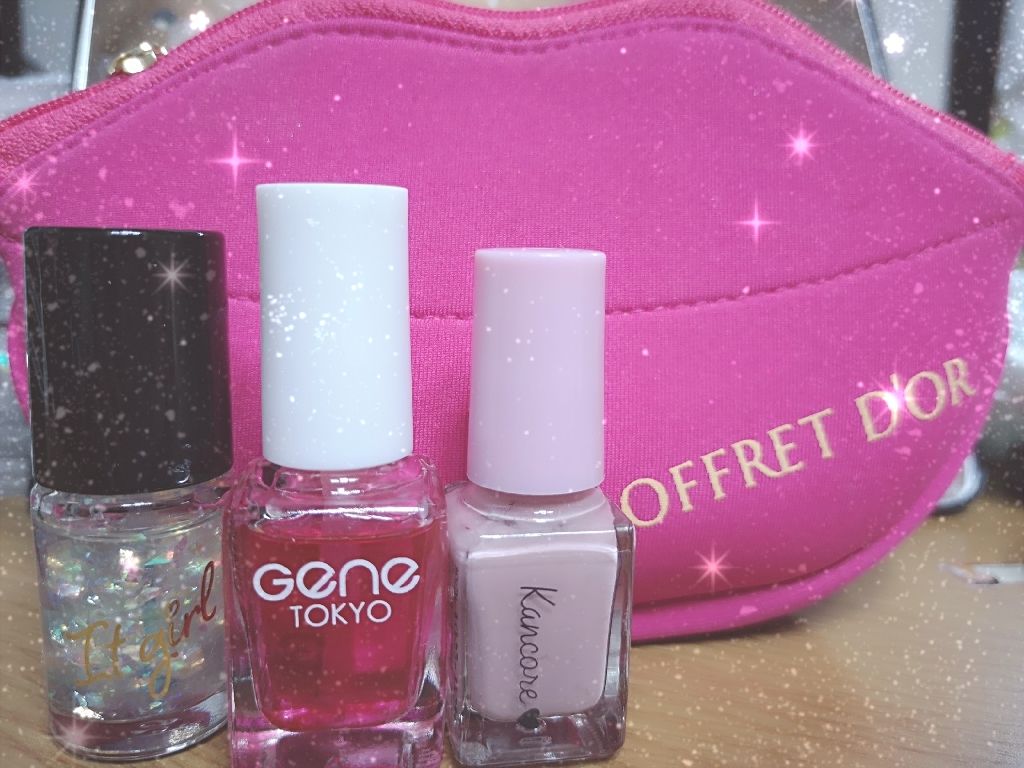 カンコレネイルカラー/DAISO/マニキュアを使ったクチコミ（2枚目）