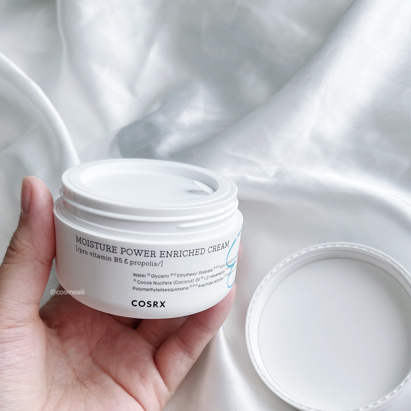 ハイドリウムモイスチャーパワーエンリッチトクリーム /COSRX/フェイスクリームを使ったクチコミ(2枚目)