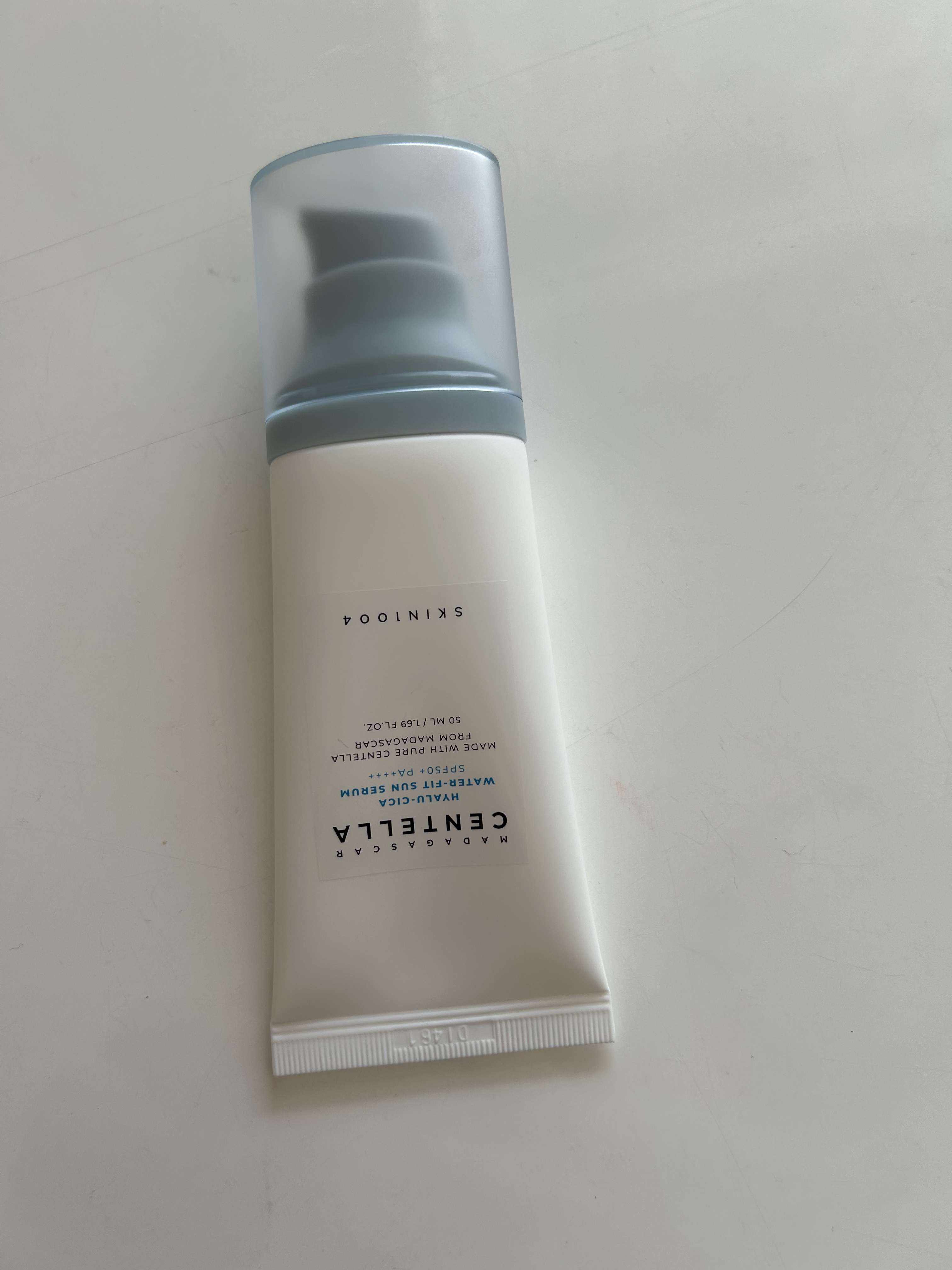 ヒアルーシカ ウォーターフィット サンセラム/SKIN1004/日焼け止めローションを使ったクチコミ（1枚目）