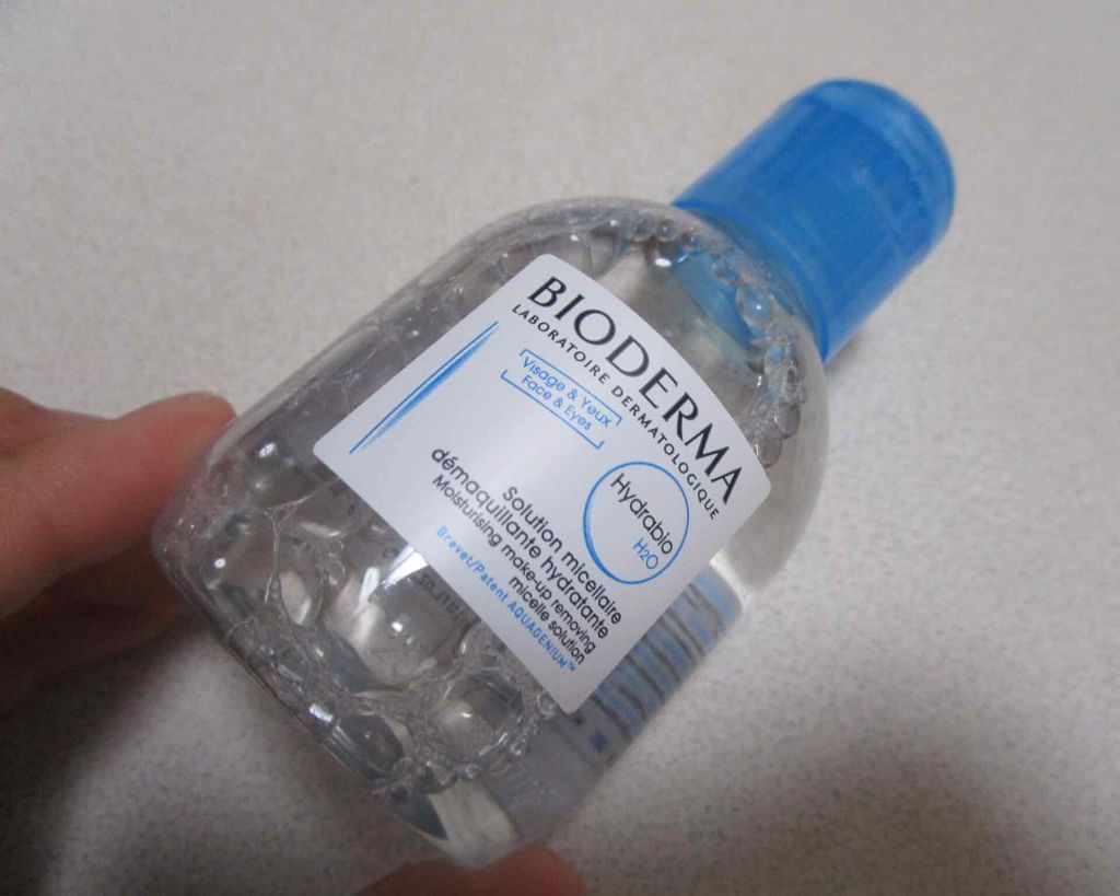 イドラビオ エイチツーオー/ビオデルマ/クレンジングウォーターを使ったクチコミ（1枚目）