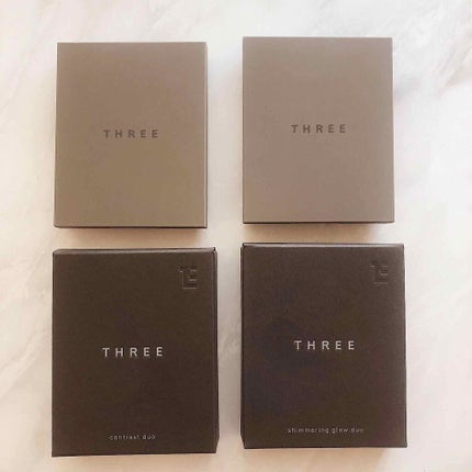 THREE シマリング グロー デュオ/THREE/クリームハイライトを使ったクチコミ(2枚目)