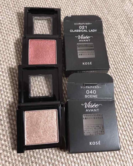 ヴィセ アヴァン シングルアイカラー/Visée/単色アイシャドウを使ったクチコミ(1枚目)