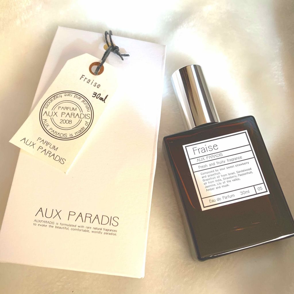 オードパルファム #05 Fraise 〔フレーズ〕/AUX PARADIS/香水(レディース)を使ったクチコミ(1枚目)