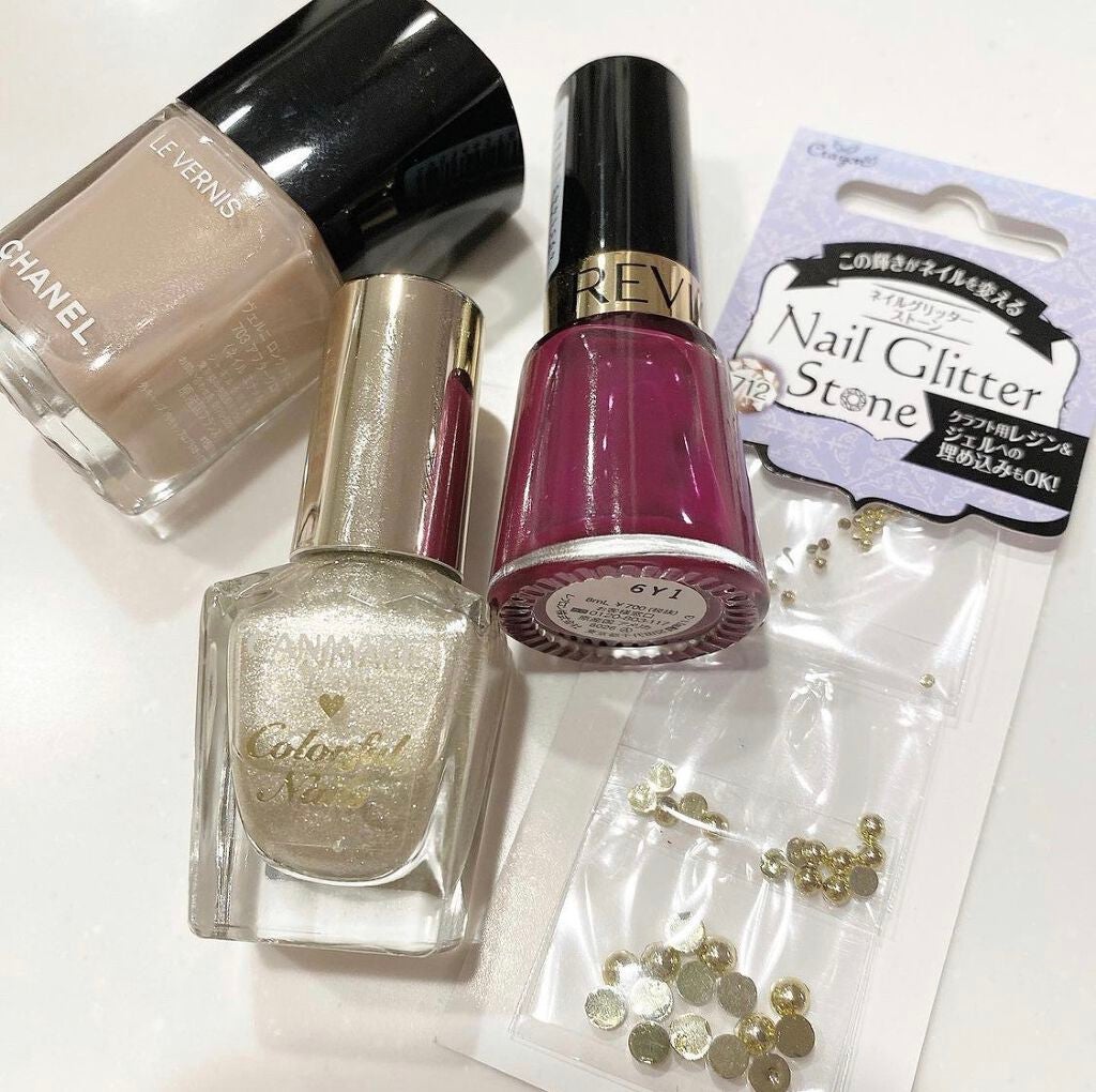 カラフルネイルズ/キャンメイク/マニキュアを使ったクチコミ(4枚目)