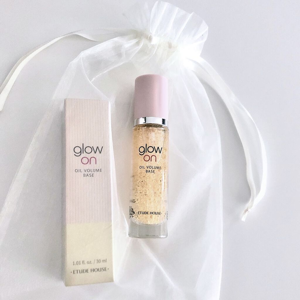  グローオンオ​​イルボリュームベース/ETUDE/化粧下地を使ったクチコミ（1枚目）