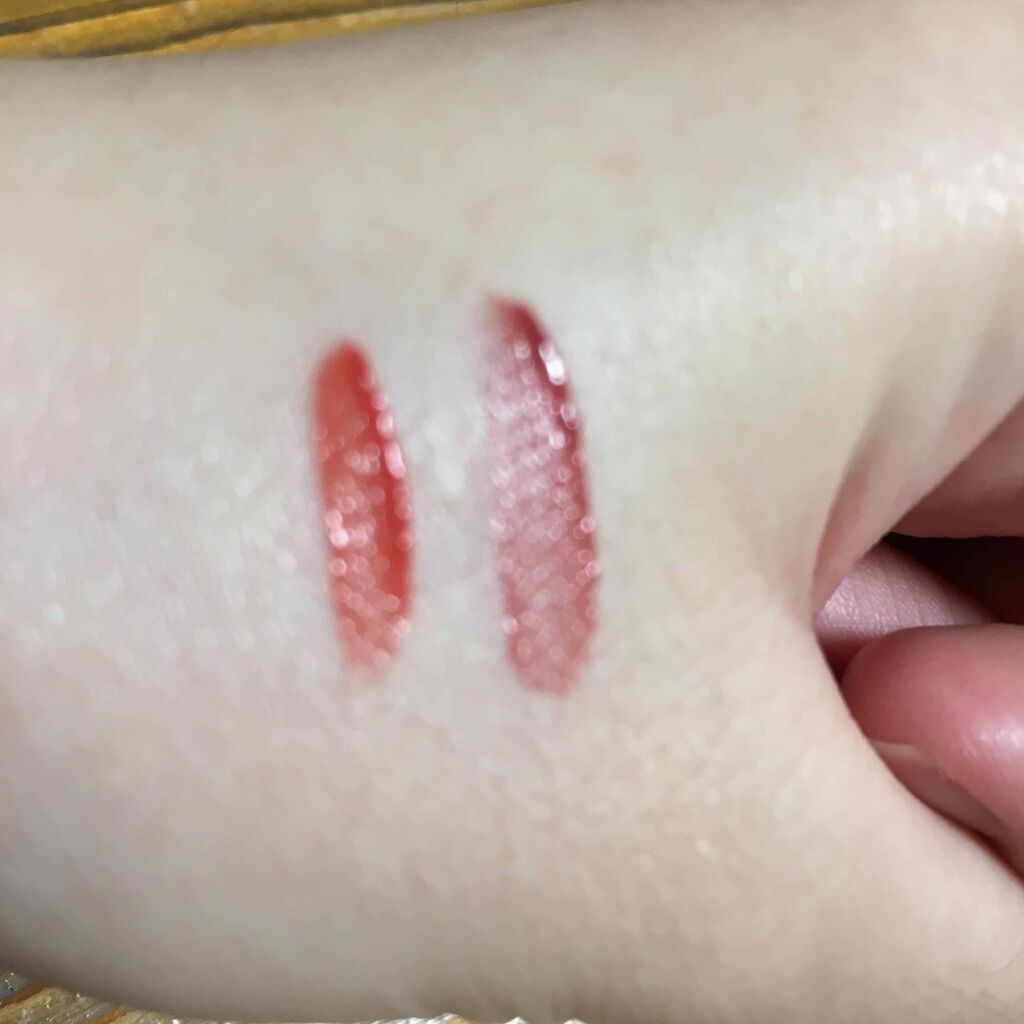 ジューシーラスティングティント/rom&nd/リップティントを使ったクチコミ(2枚目)