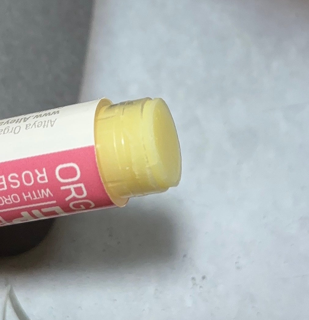 ローズリップバーム/アルテヤオーガニック/リップバームを使ったクチコミ(4枚目)