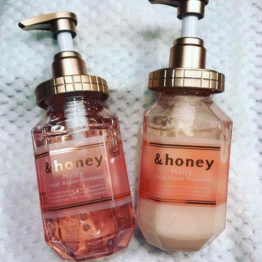 &honey Melty モイストリペア シャンプー1.0／モイストリペア ヘアトリートメント2.0/&honey/シャンプー・コンディショナーを使ったクチコミ（1枚目）