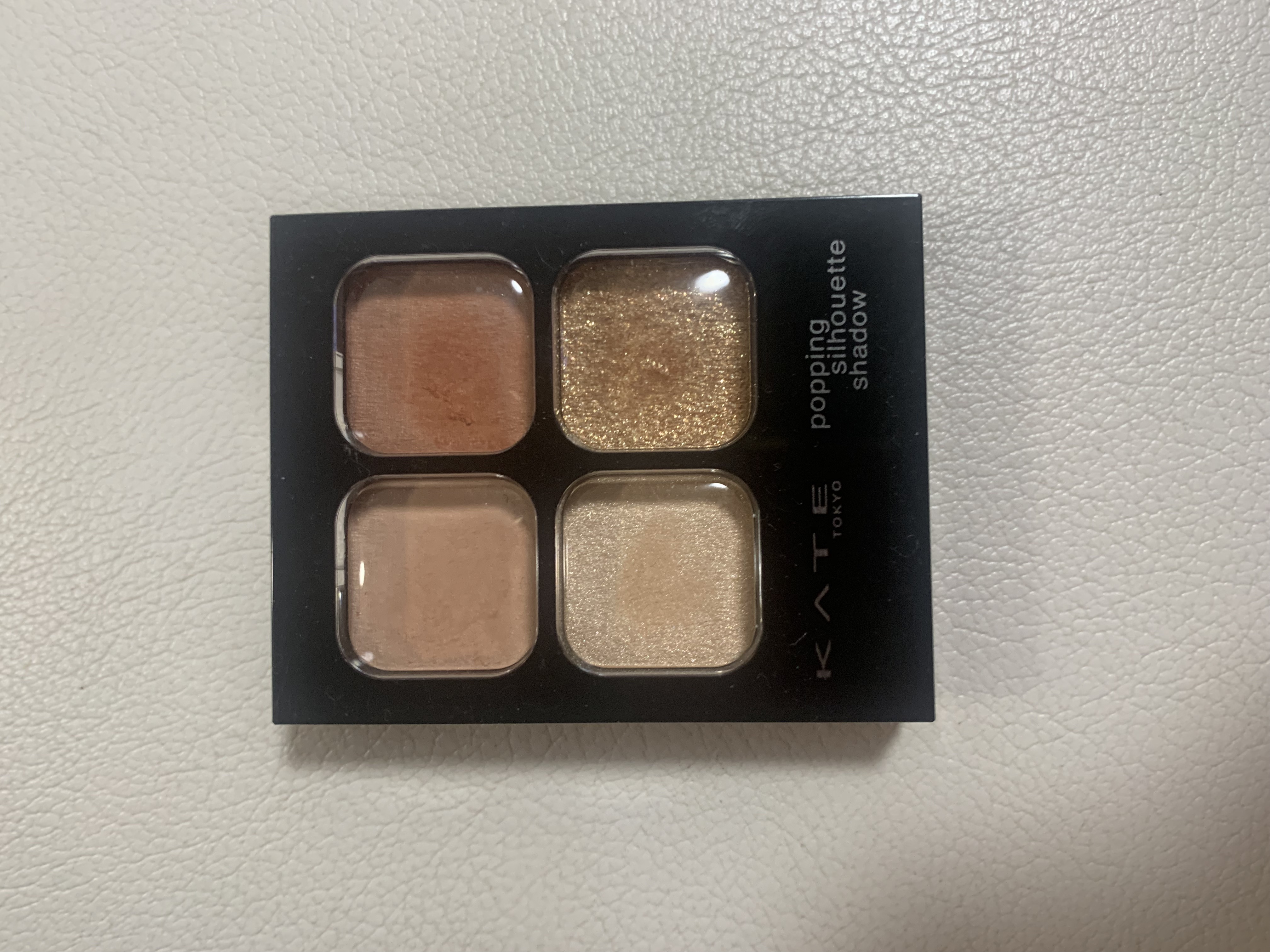 ケイト ポッピングシルエットシャドウ EX-1 ブラッドオレンジポップ(限定)/KATE/アイシャドウパレットを使ったクチコミ（1枚目）