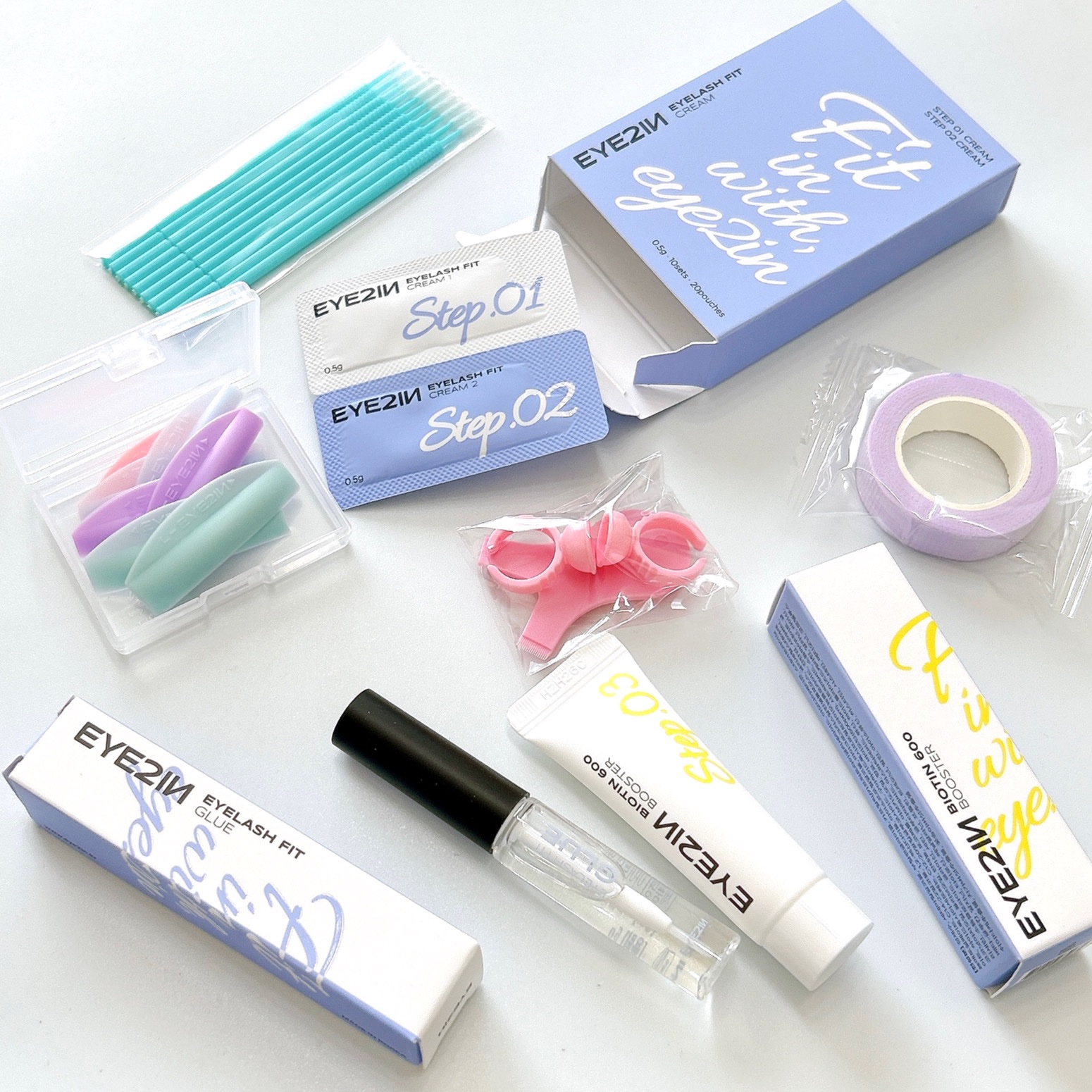 ビオチン600ブースター&セルフまつげパーマセット / EYE2IN