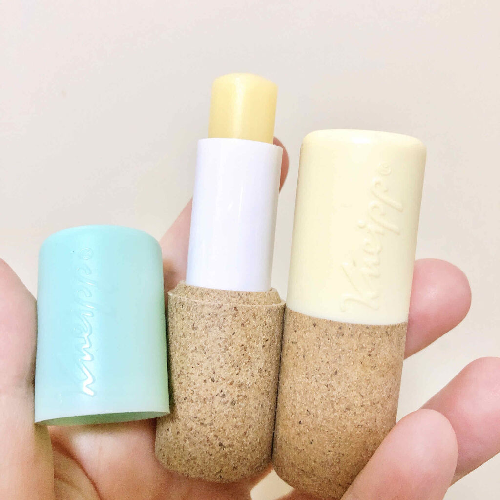 オーガニック リップバーム バニラの香り/クナイプ/リップケアを使ったクチコミ（3枚目）