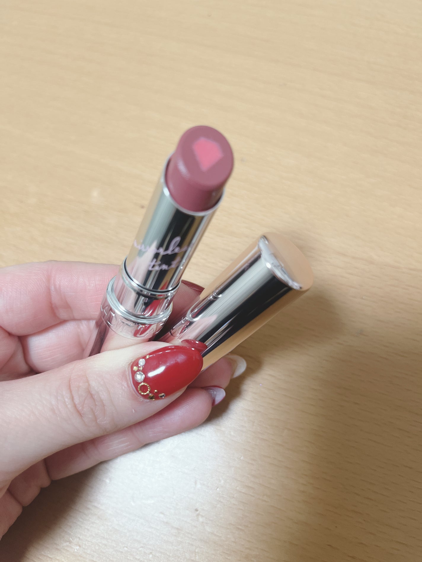 ミラーレスティントルージュ/レディット/リップティントを使ったクチコミ(2枚目)