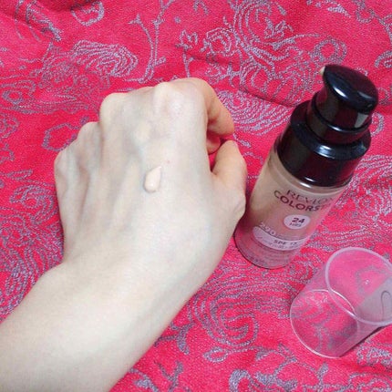 カラーステイ メイクアップ/REVLON/リキッドファンデーションを使ったクチコミ(2枚目)