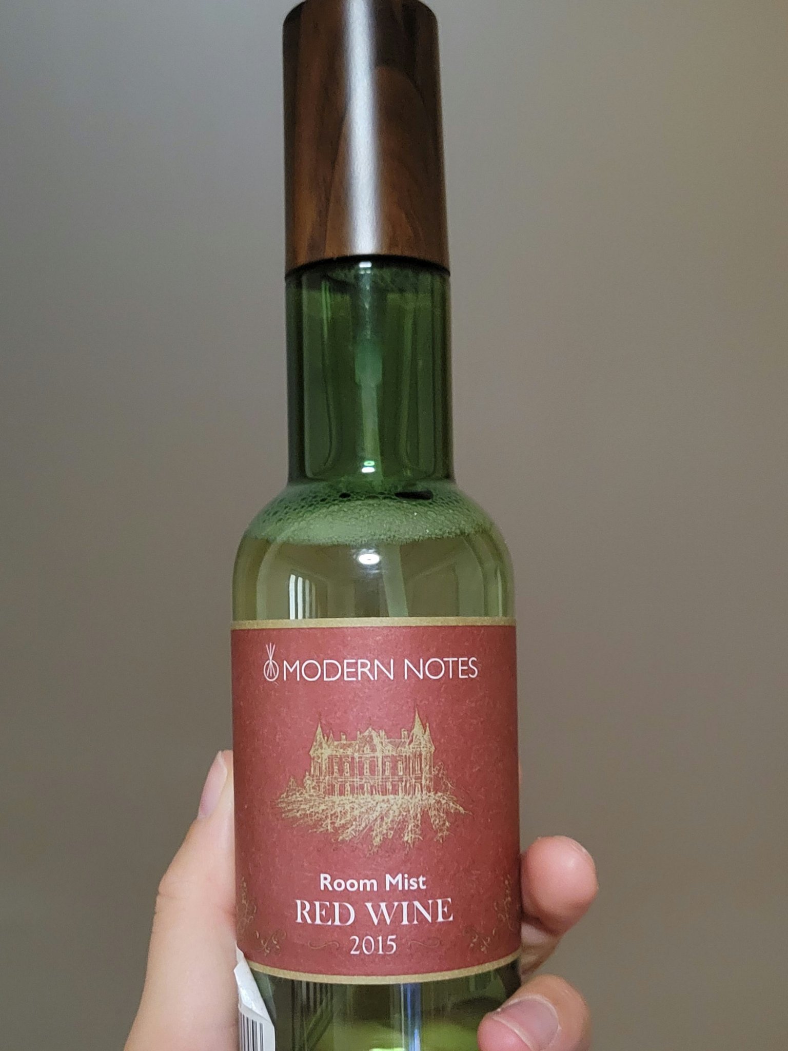 MODERN NOTES ワインコレクション ルームミスト 2015 RED WINE/MODERN NOTES/ファブリックミストを使ったクチコミ（1枚目）
