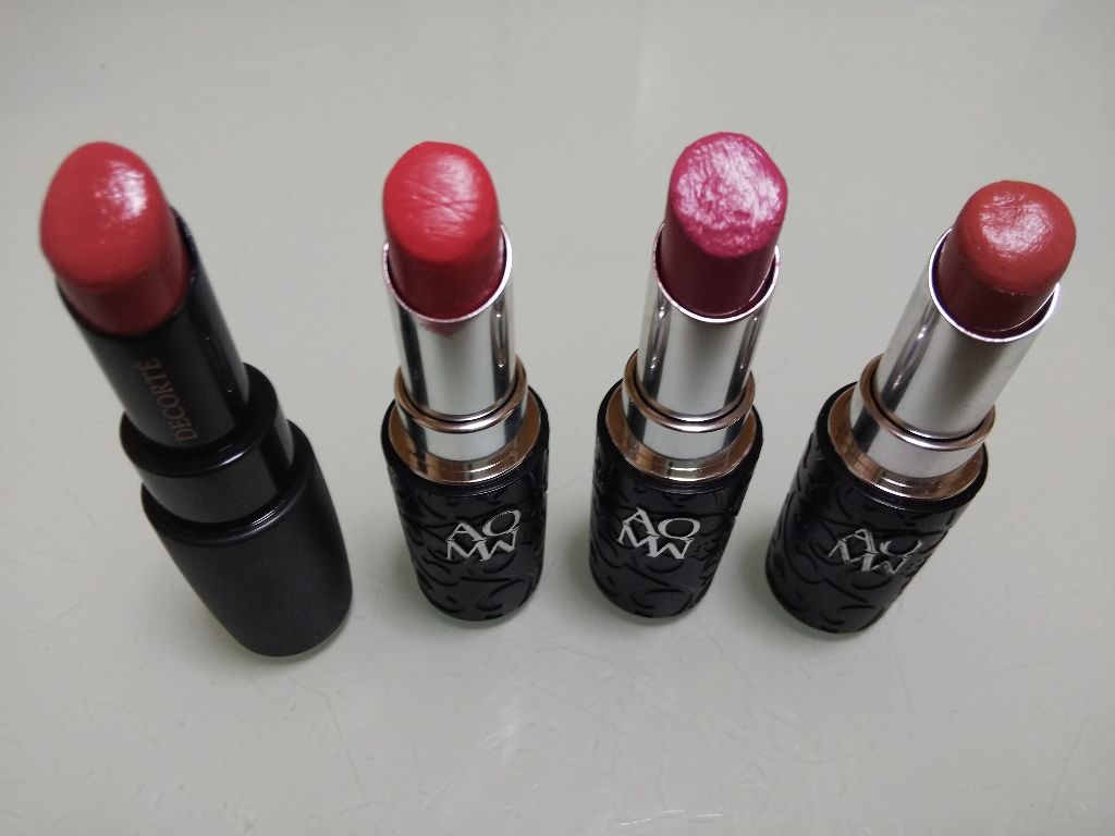 AQ MW ルージュ グロウ/DECORTÉ/口紅を使ったクチコミ(2枚目)