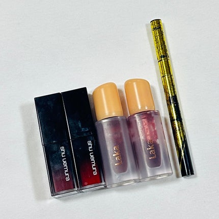 ルージュ アンリミテッド リキッド ラッカー RD 01/shu uemura/口紅を使ったクチコミ(1枚目)