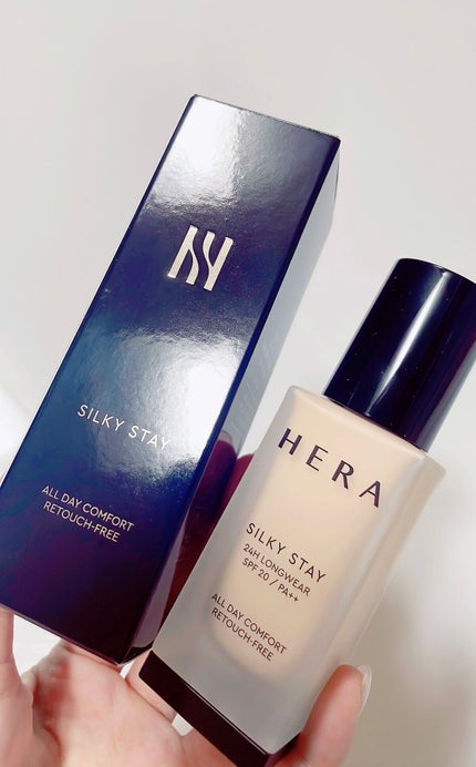シルキーステイファンデーション/HERA/リキッドファンデーションを使ったクチコミ(3枚目)