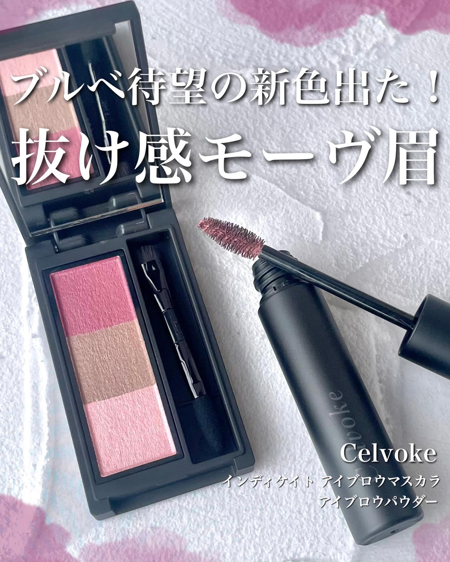 セルヴォーク インディケイトアイブロウパウダー/Celvoke/パウダーアイブロウを使ったクチコミ（1枚目）