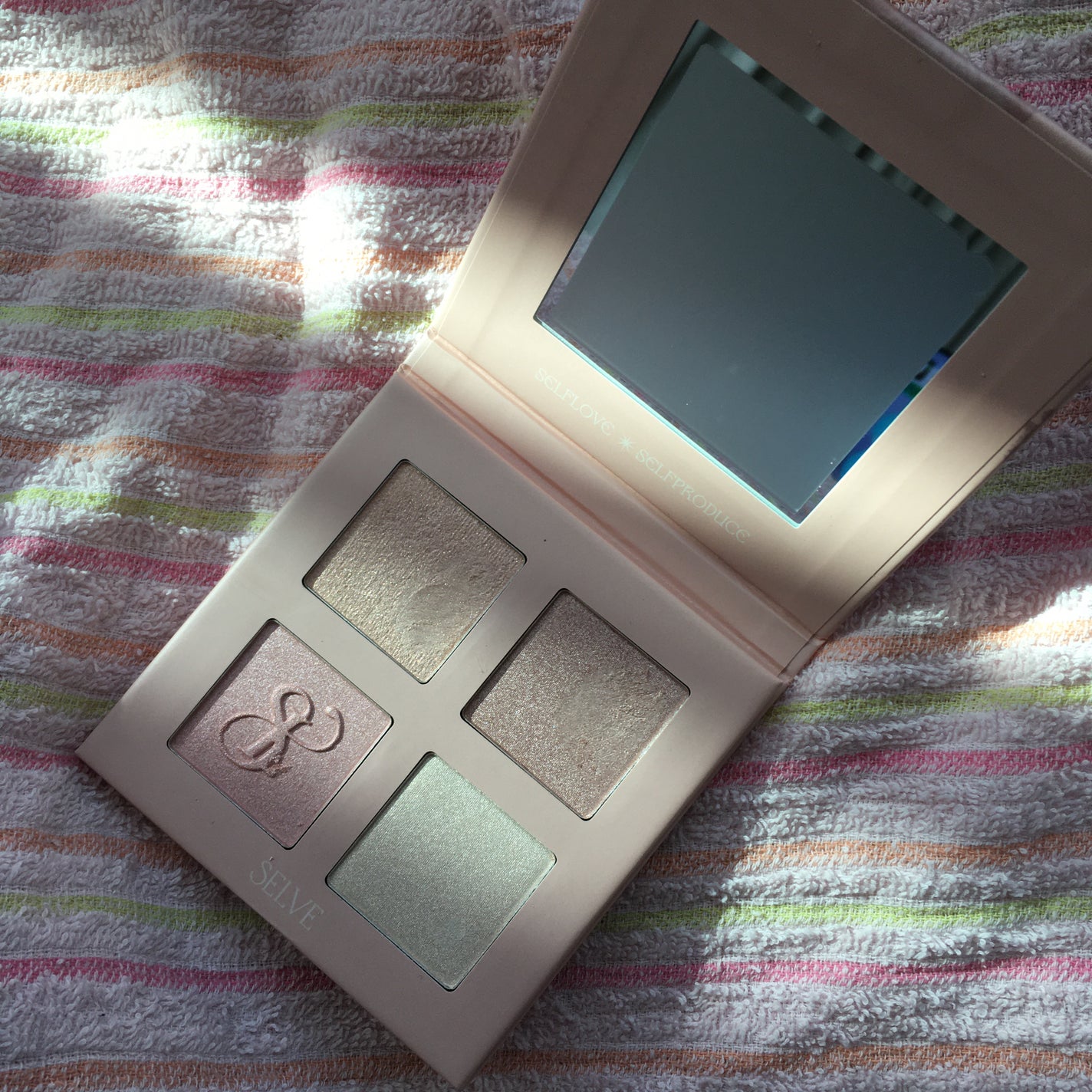 プリズムショットマルチハイライトパレット/SELVE/パウダーハイライトを使ったクチコミ(1枚目)