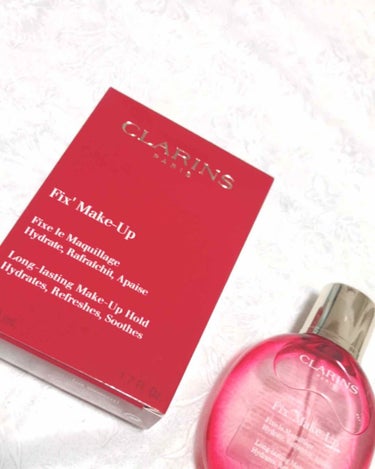 フィックス メイクアップ/CLARINS/ミスト状化粧水を使ったクチコミ（1枚目）