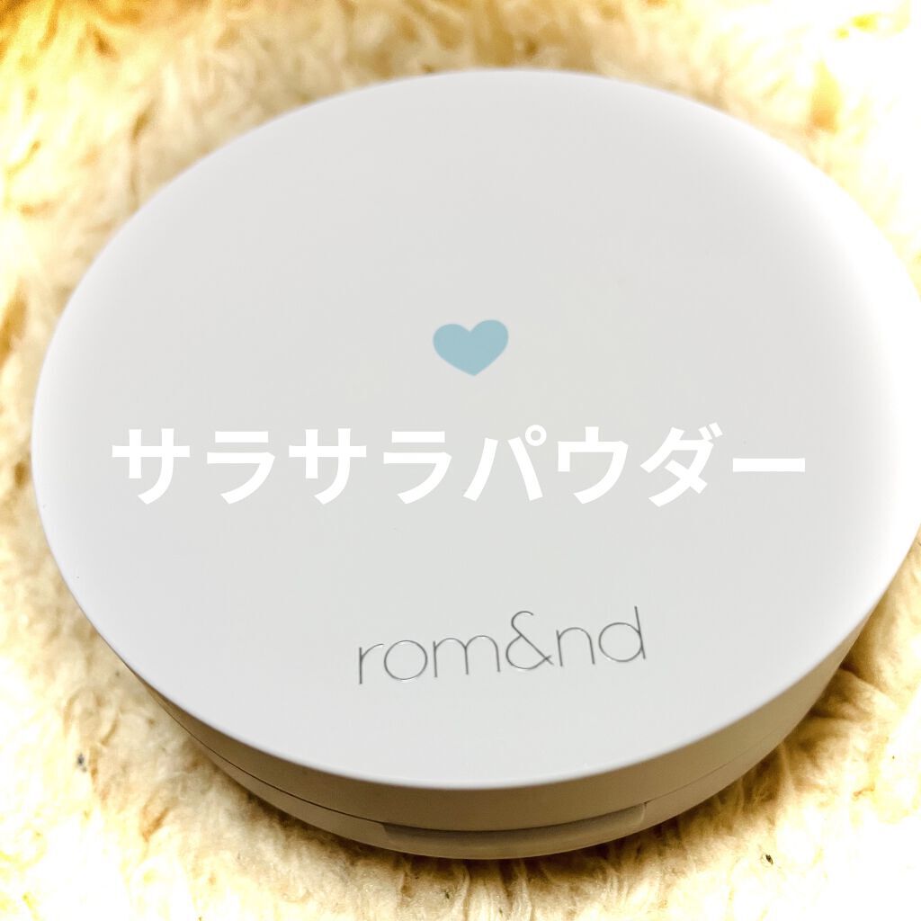 べターザンフィニッシュ/rom&nd/プレストパウダーを使ったクチコミ（1枚目）