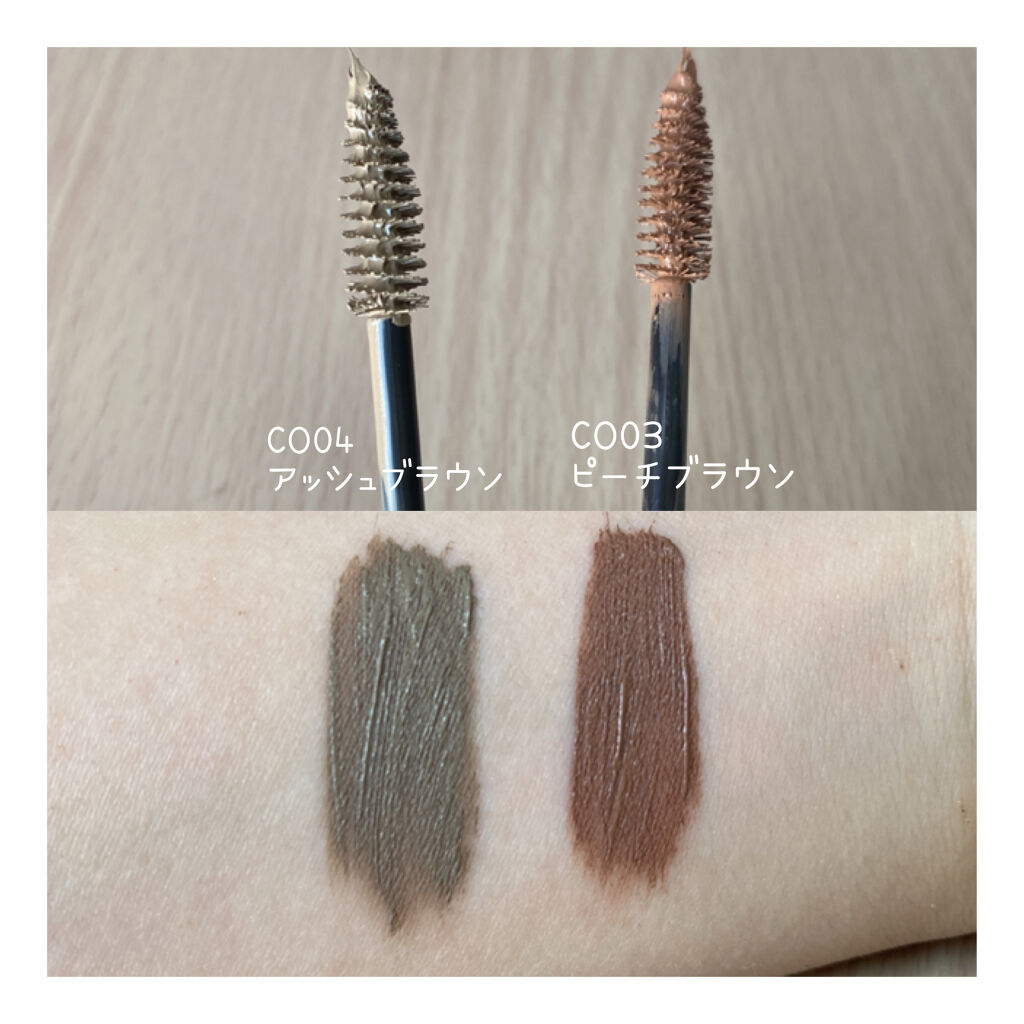 カラーオン アイブロウ/excel/眉マスカラを使ったクチコミ（2枚目）