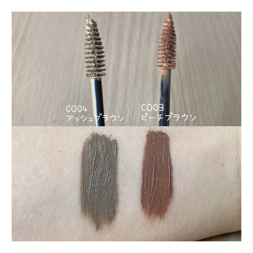 カラーオン アイブロウ/excel/眉マスカラを使ったクチコミ(2枚目)