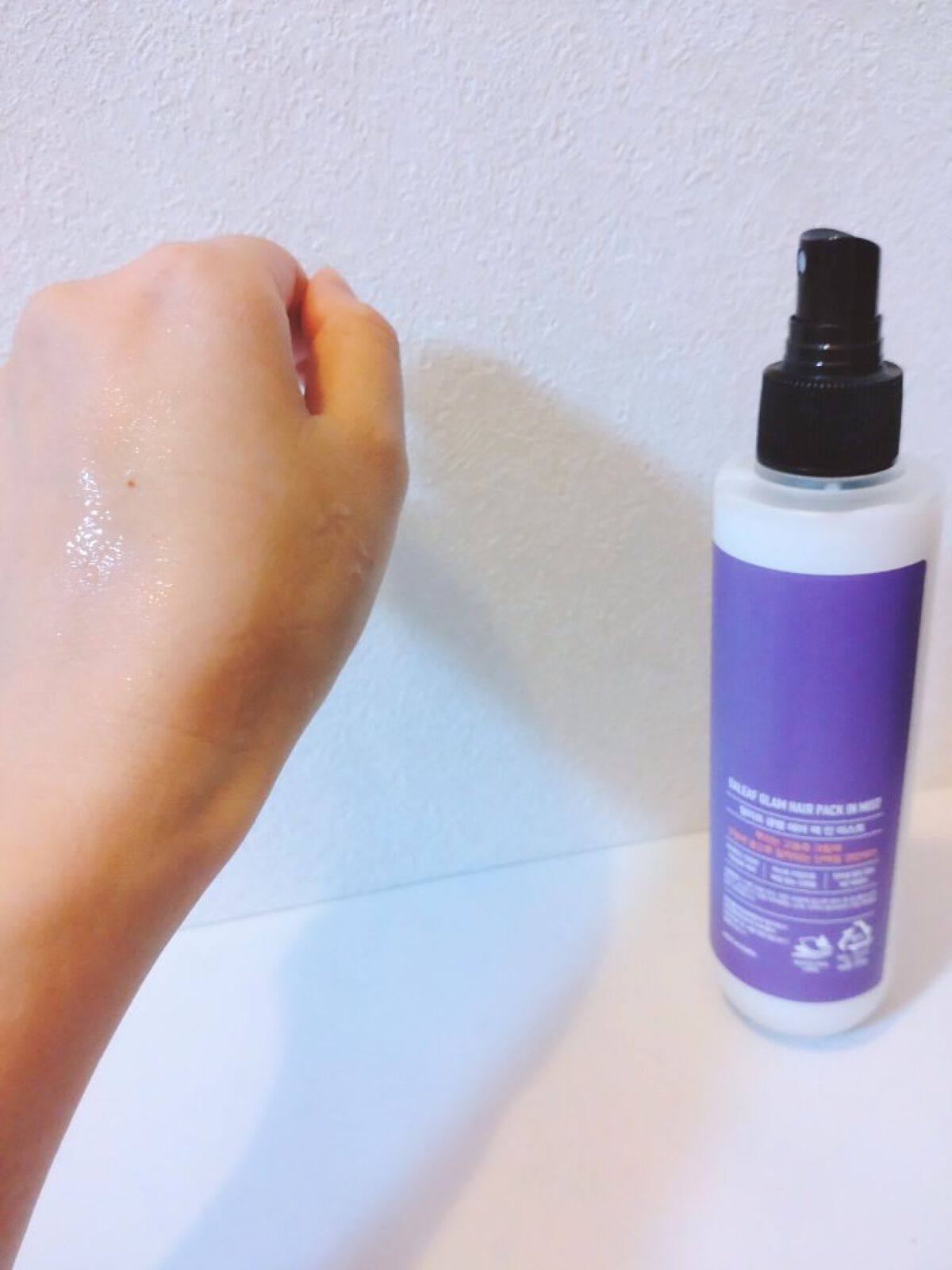 ヘアパック in ミスト/Daleaf/ヘアミルクを使ったクチコミ（3枚目）