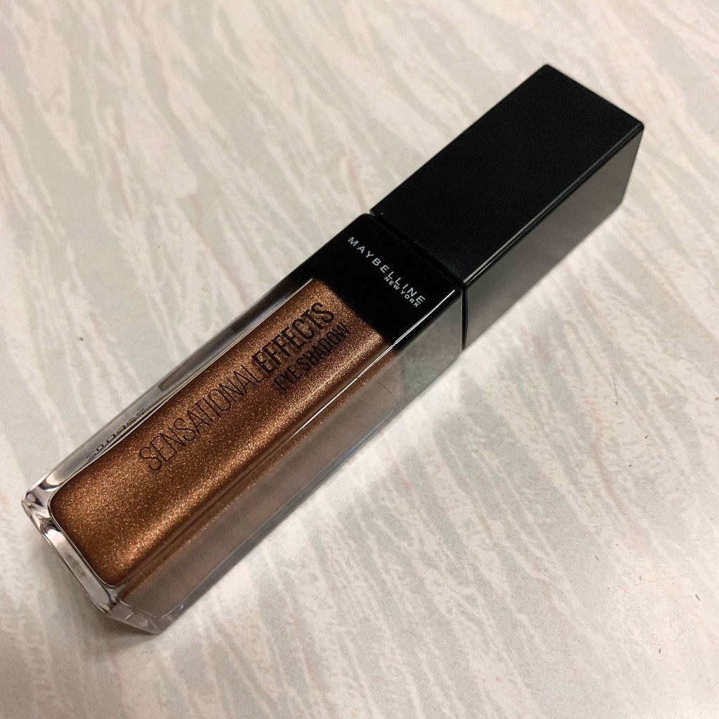 センセーショナルエフェクト アイシャドウ S04 モカグロス/MAYBELLINE NEW YORK/リキッドアイシャドウを使ったクチコミ（1枚目）