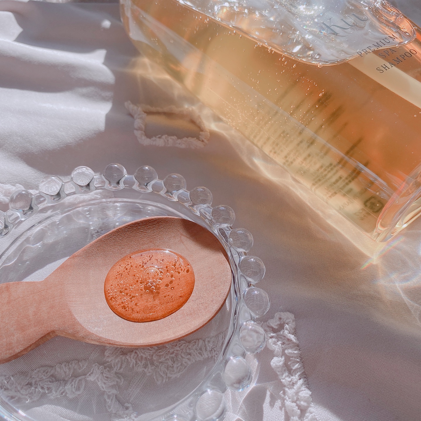 Kuu PREMIUM SPA SHAMPOO＆TREATMENT -MOISTURE-/Kuu/サロンシャンプーを使ったクチコミ（2枚目）