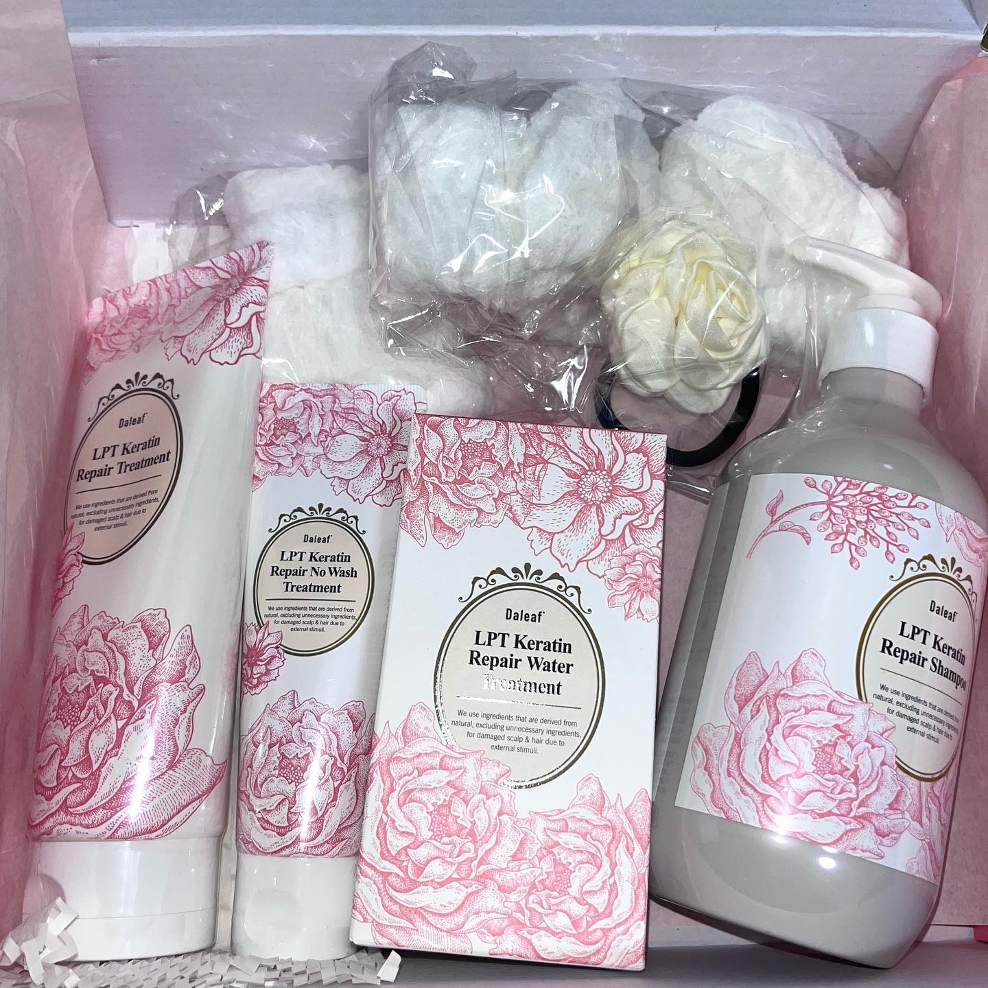 LPTローズエディションリペアセット Rose Edition シャンプー トリートメント ヘアセット/Daleaf/その他キットセットを使ったクチコミ（2枚目）