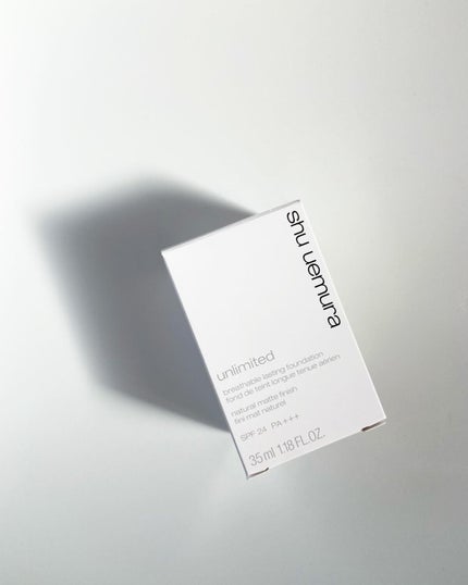 (旧)アンリミテッド ラスティング フルイド/shu uemura/リキッドファンデーションを使ったクチコミ(6枚目)