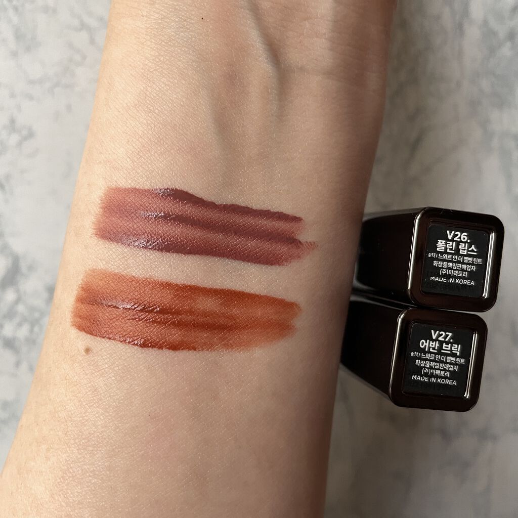 ノワール イン ザ リップスティック/MERZY/口紅を使ったクチコミ（2枚目）