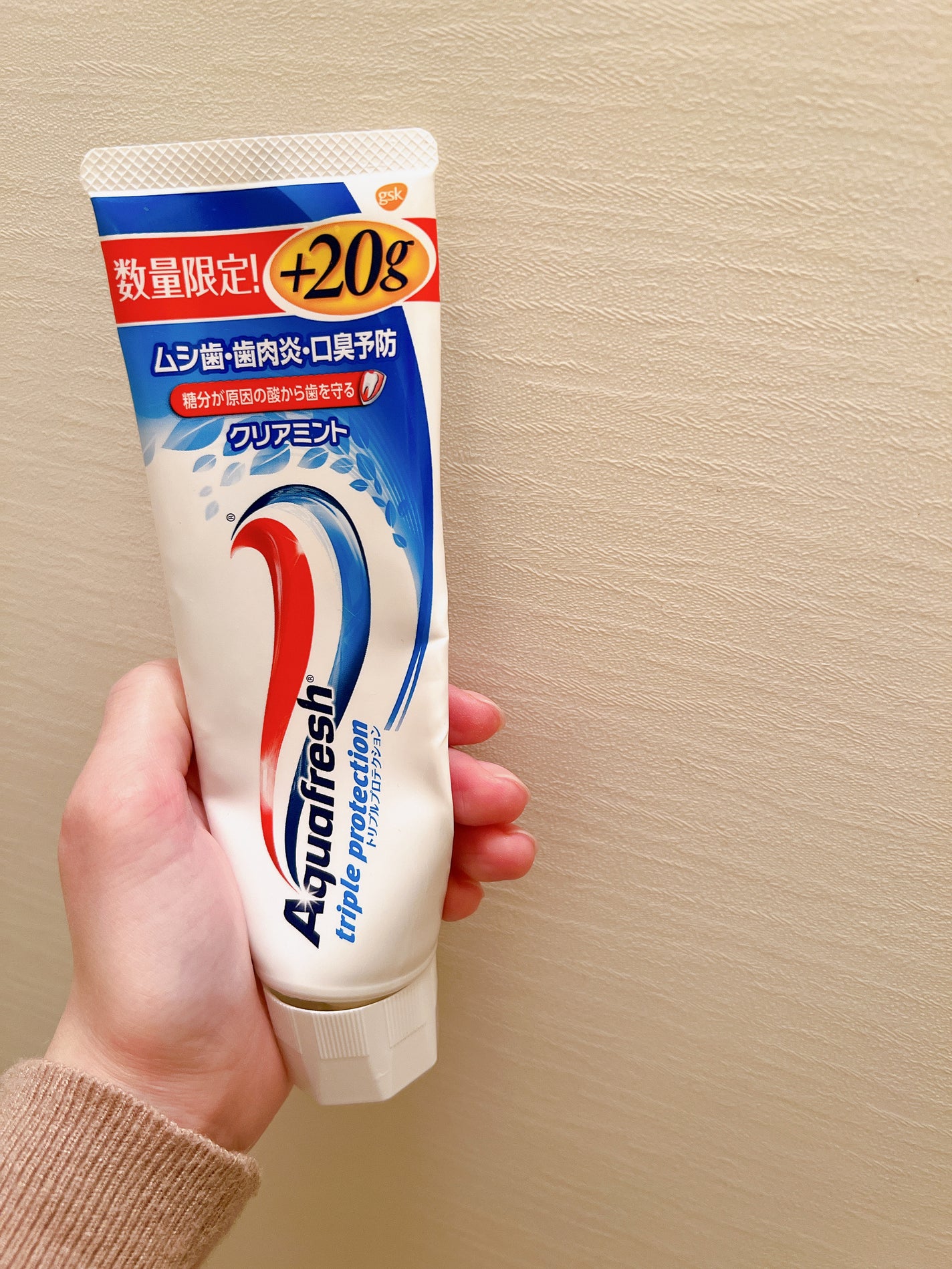 アクアフレッシュ/アクアフレッシュ/歯磨き粉を使ったクチコミ(1枚目)