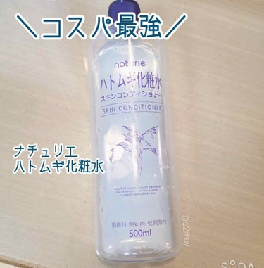 ハトムギ化粧水(ナチュリエ スキンコンディショナー R )/ナチュリエ/化粧水を使ったクチコミ（1枚目）