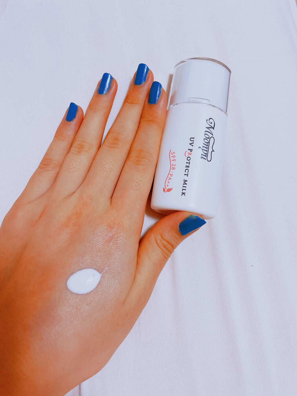 UV プロテクト ミルク/Moonyu(モーニュ)/日焼け止めミルクを使ったクチコミ(1枚目)