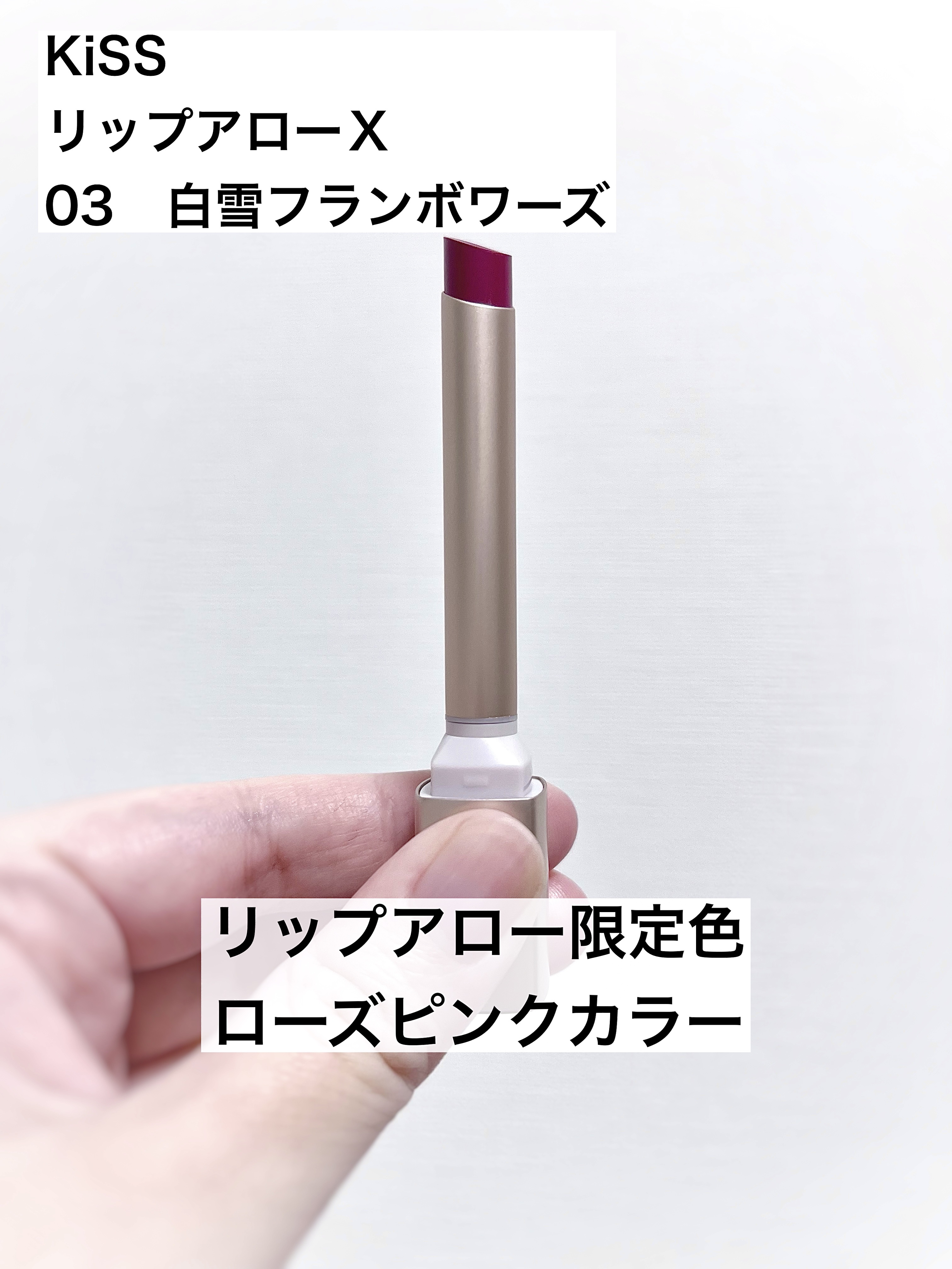 リップアローＸ/KiSS/口紅を使ったクチコミ（1枚目）