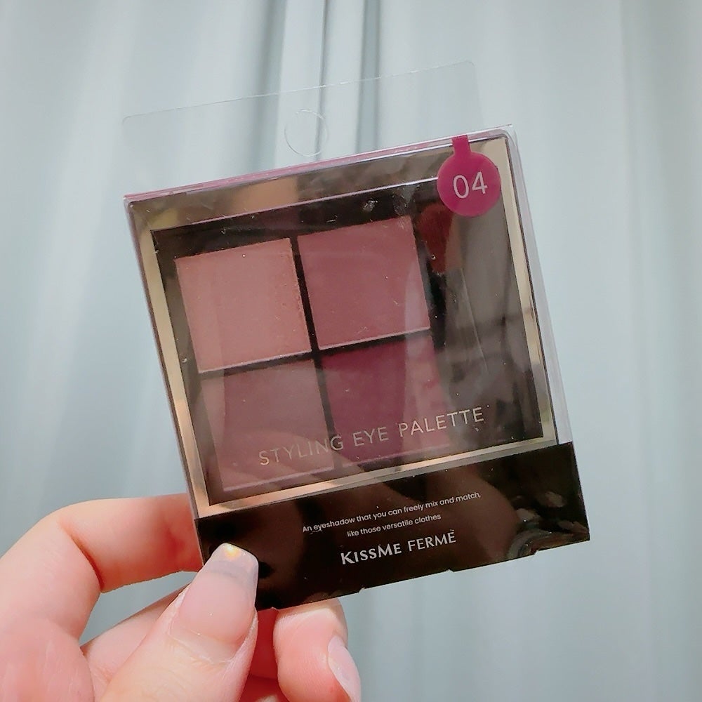 キスミー フェルム スタイリングアイパレット/キスミー フェルム/アイシャドウパレットを使ったクチコミ(2枚目)