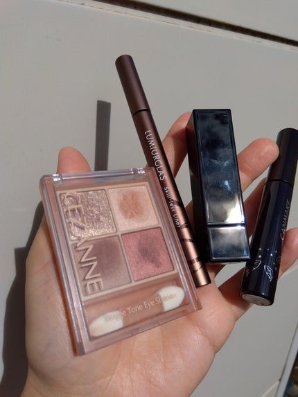 ベージュトーンアイシャドウ/CEZANNE/アイシャドウパレットを使ったクチコミ(1枚目)