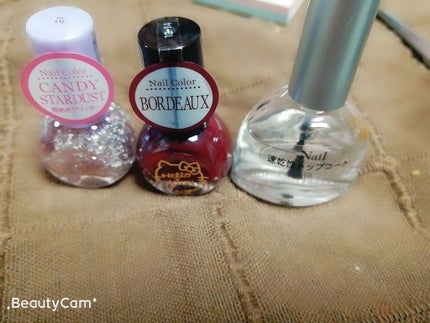 サンリオネイル/DAISO/マニキュアを使ったクチコミ(3枚目)