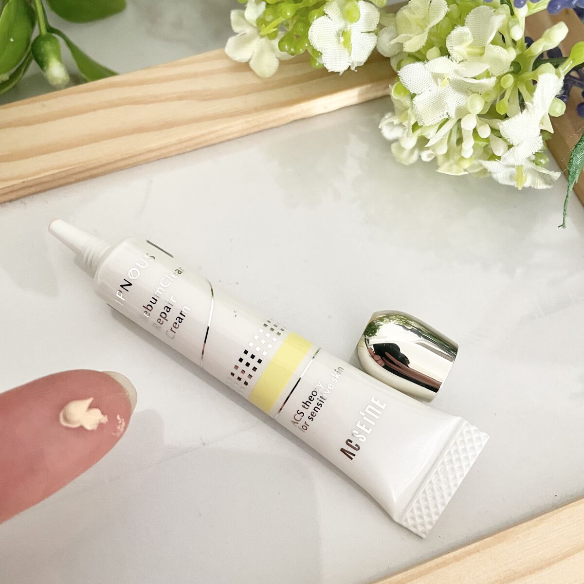 イプノス シーバムクリア リペアクリーム/ACSEINE/フェイスクリームを使ったクチコミ（2枚目）