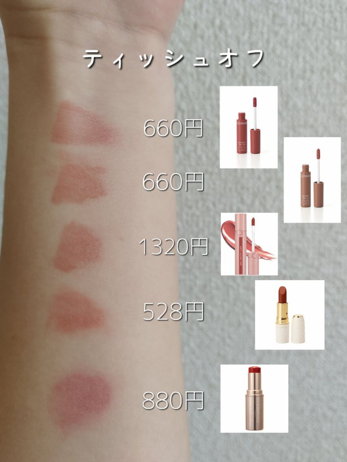 ラスティング リップカラーN/CEZANNE/口紅を使ったクチコミ（3枚目）