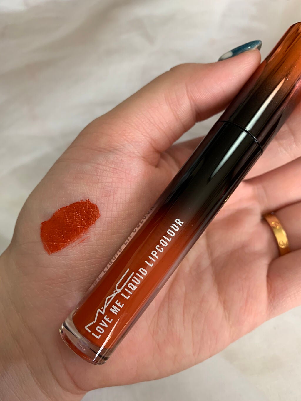 ラブ ミー リキッド リップカラー/M・A・C/口紅を使ったクチコミ(3枚目)