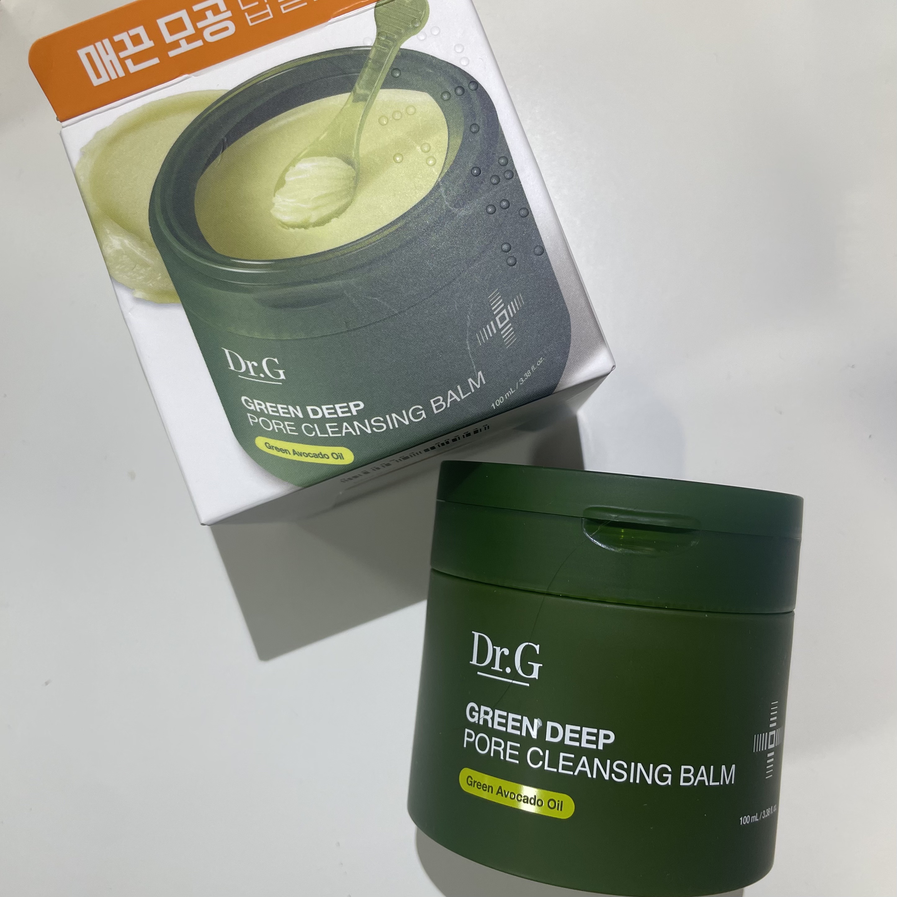 グリーンディープポアクレンジングバーム/Dr.G/クレンジングバームを使ったクチコミ（1枚目）